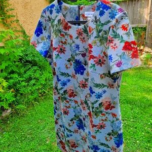 Calvin Klein size 10 flower print dress